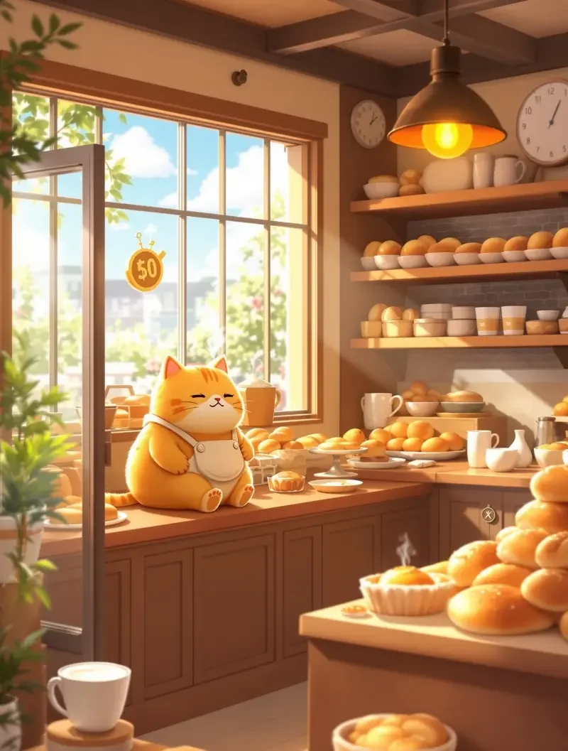 猫咪面包屋 动漫封面