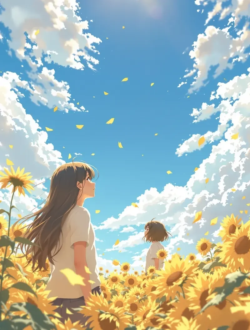 夏日向日葵 动漫封面